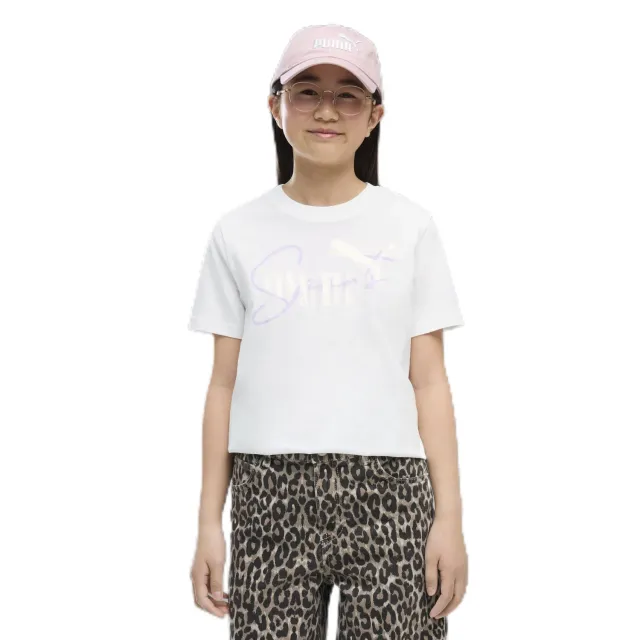 Puma Graphic No. 1 Logo Tee G maglietta bambina logo