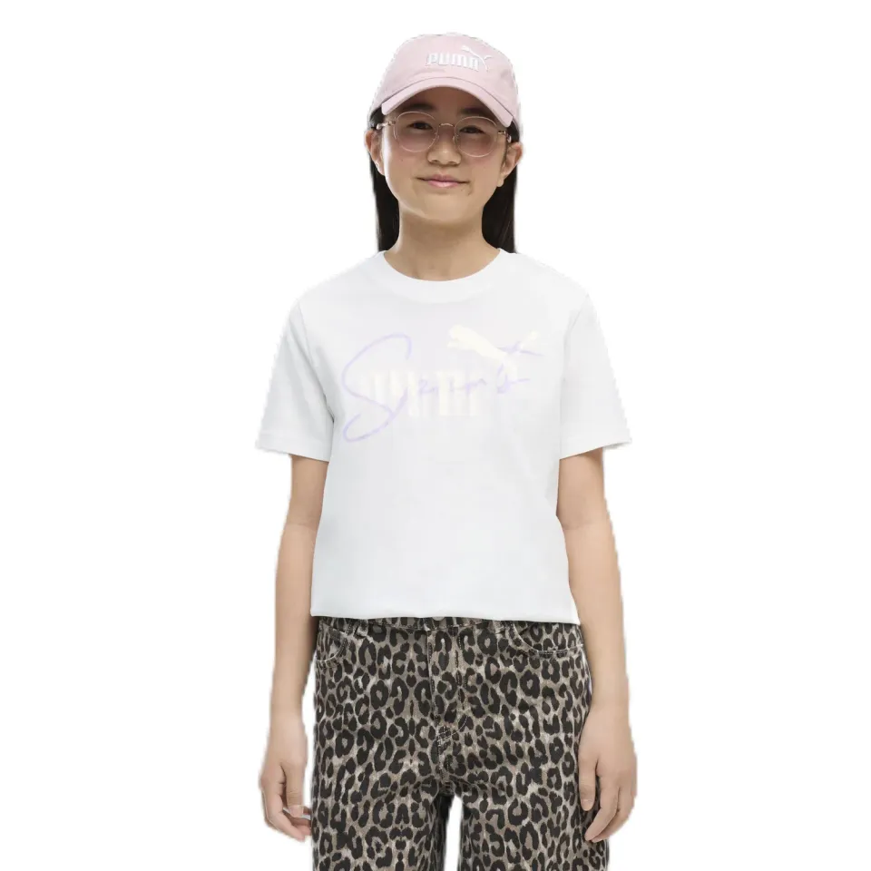 Puma Graphic No. 1 Logo Tee G maglietta bambina logo