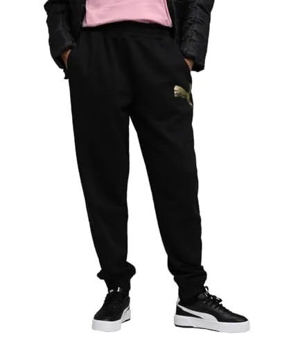 Puma Ess Metallic Sweatpants FL pantaloni donna S
