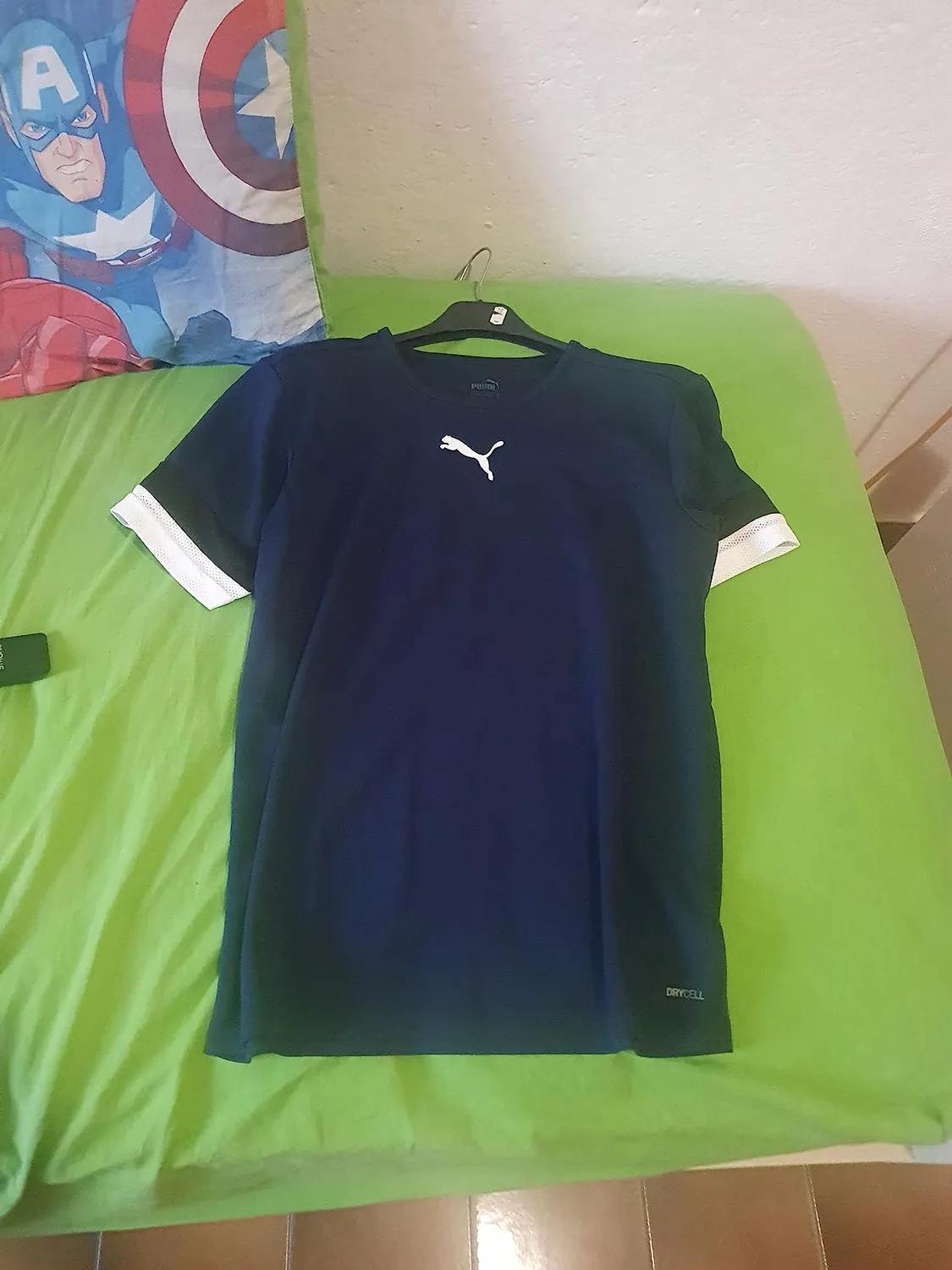 PUMA Teamrise Jersey Jr maglia calcio bambino