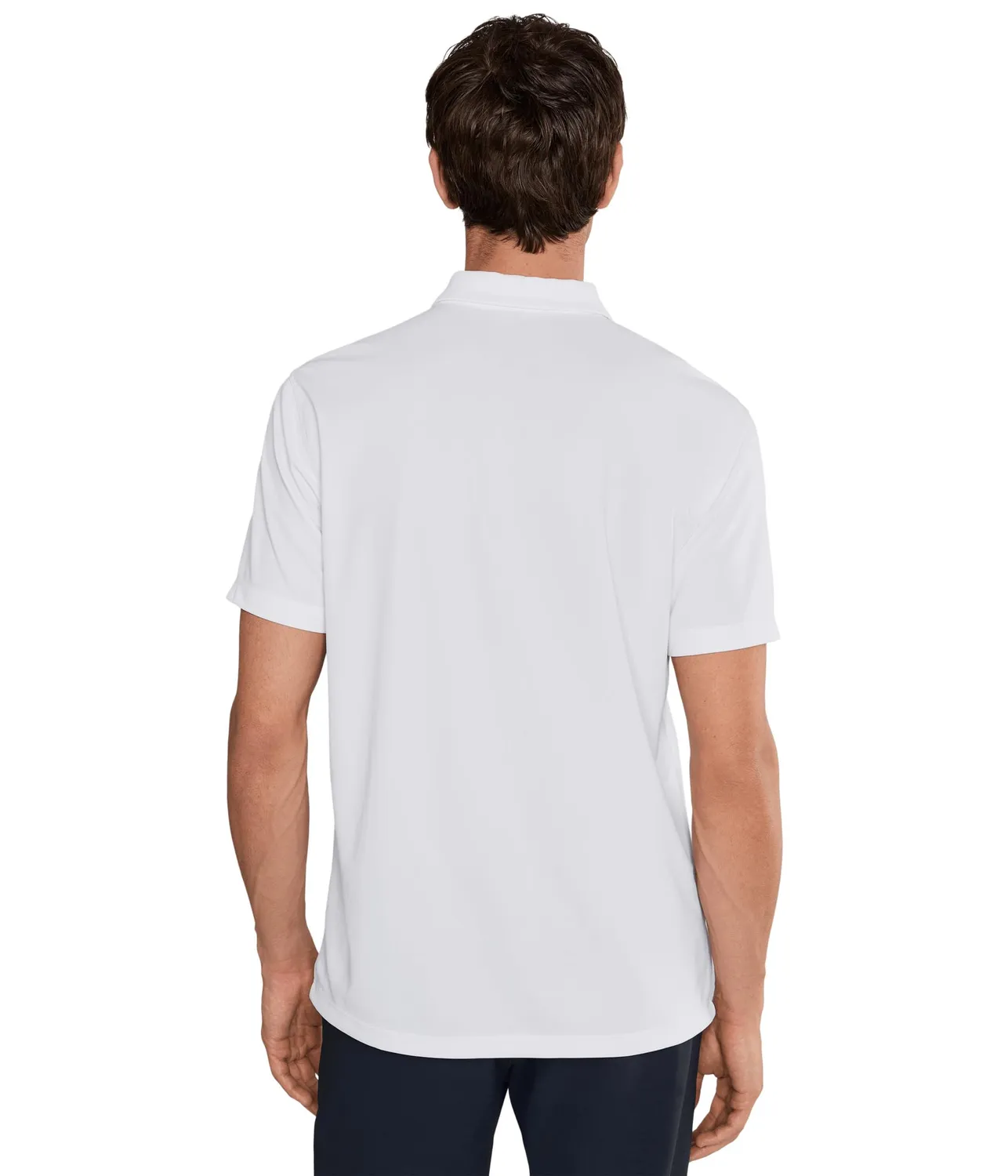 Nike Solid Polo Dri-FIT polo uomo M bianco grigio nero