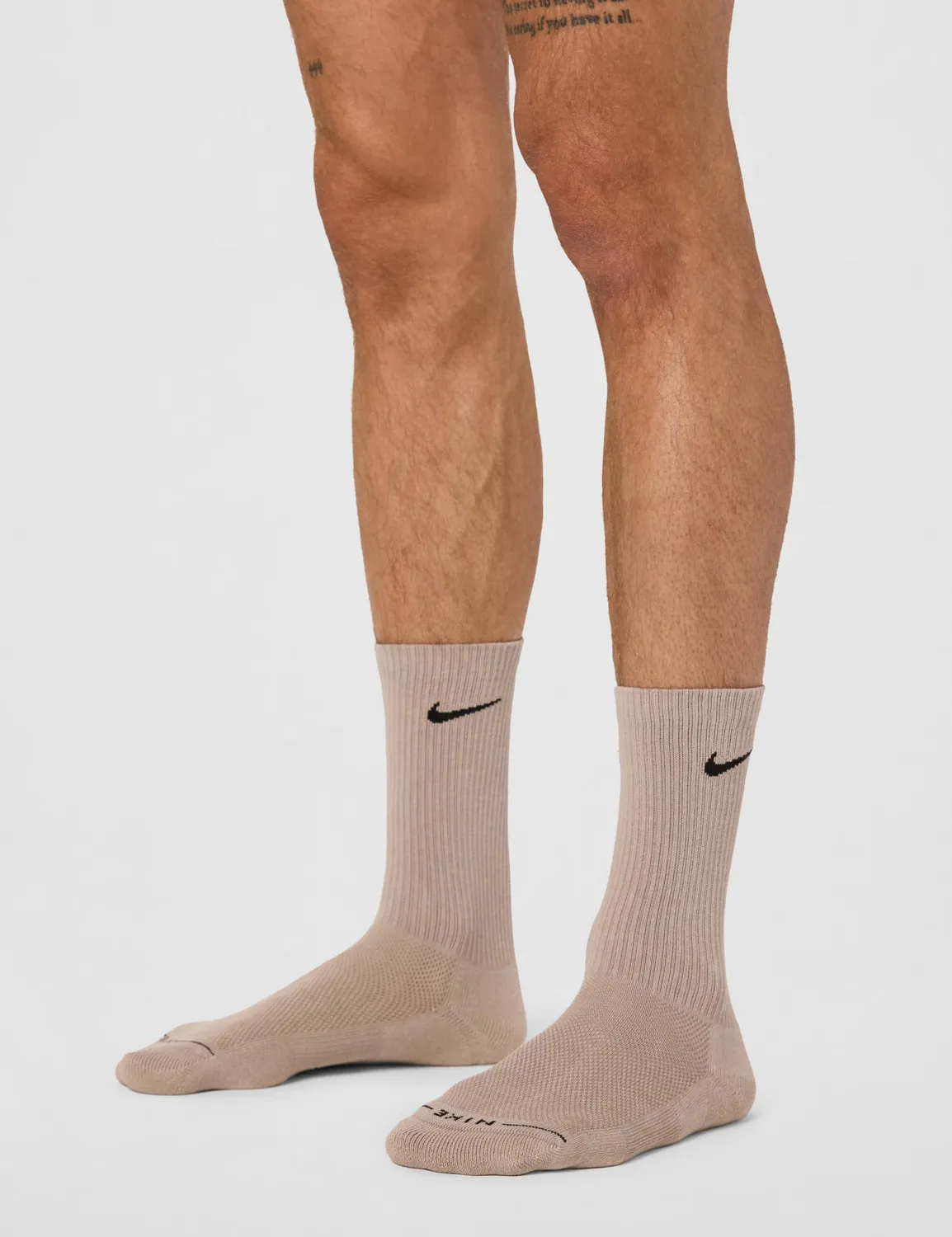 Nike Elevated Crew calzini 3 paia L marrone