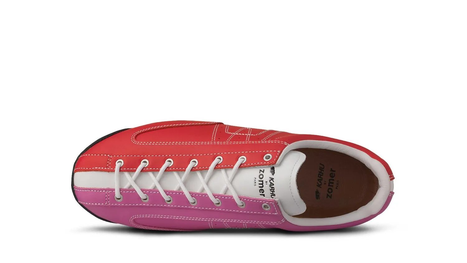 Karhu Mestari Kesä sneakers high risk red pelle