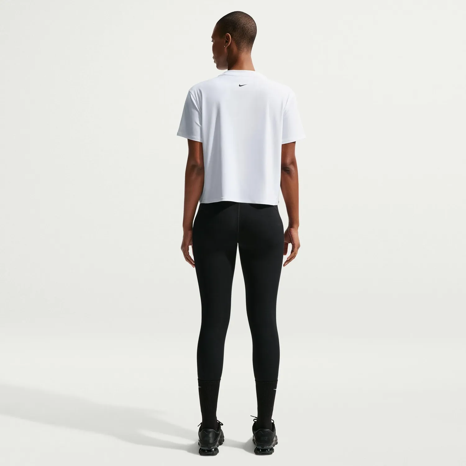 Nike Pro maglia donna S taglio ampio Dri-Fit nera