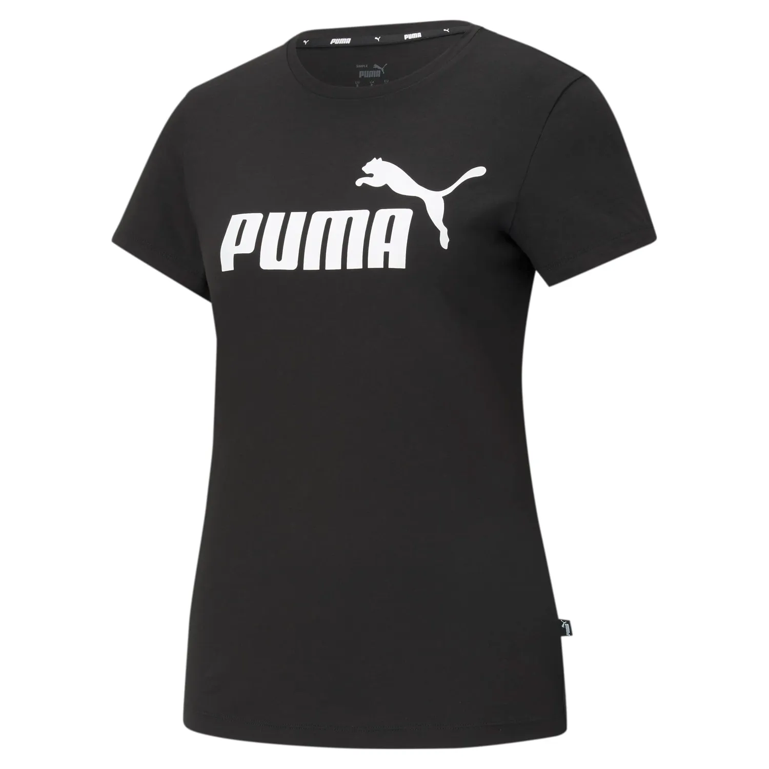 PUMA Ess No.1 Logo Tee t-shirt bianca unisex