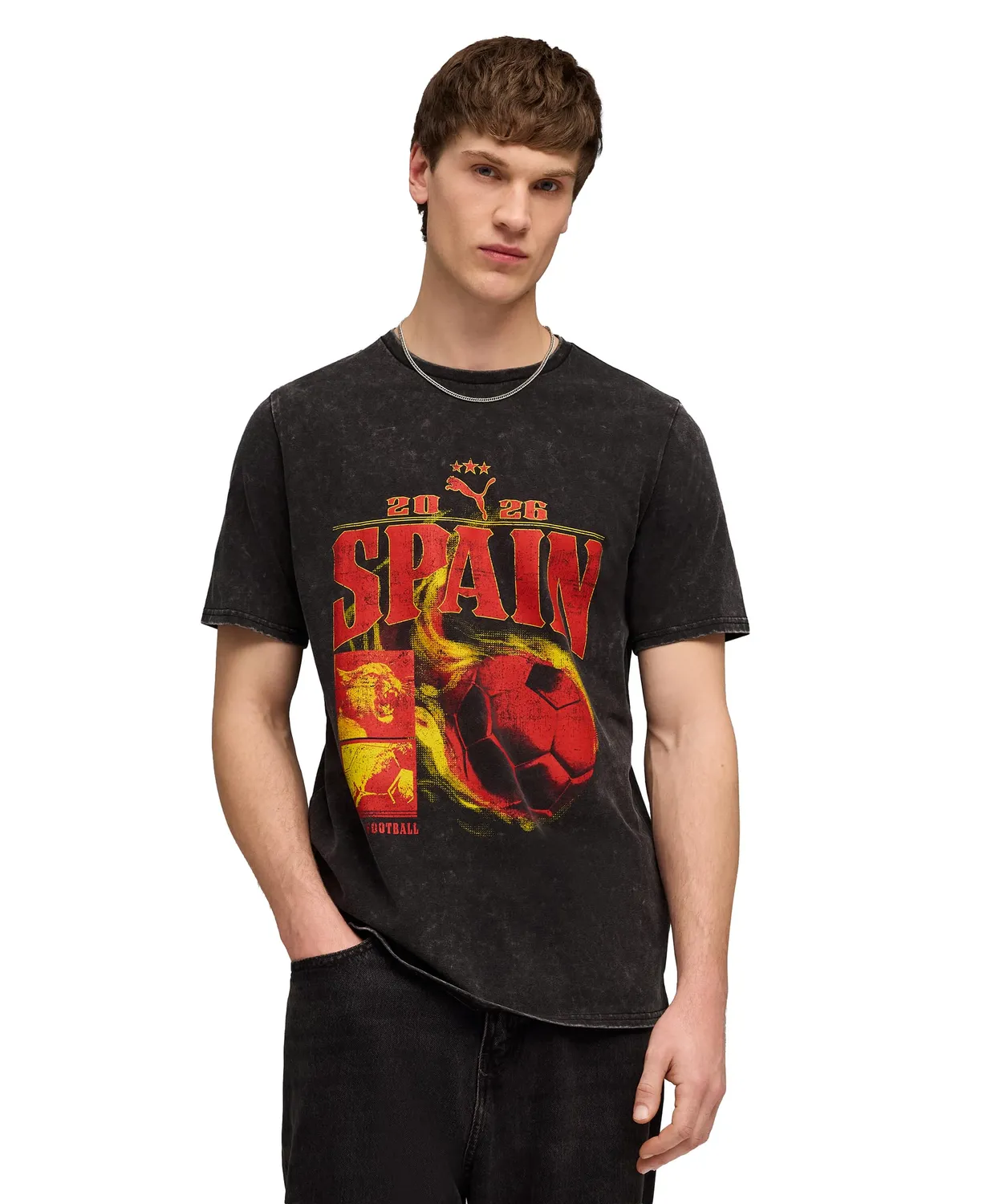 Puma Fanpack 90s Tee maglietta uomo calcio cotone