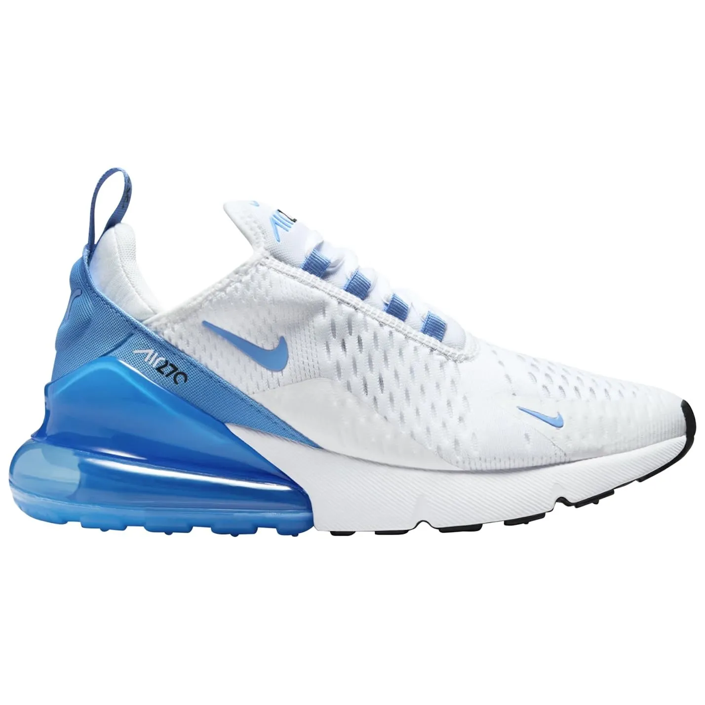 Nike Air Max 270 sneaker donna nero argento 38.5 EU