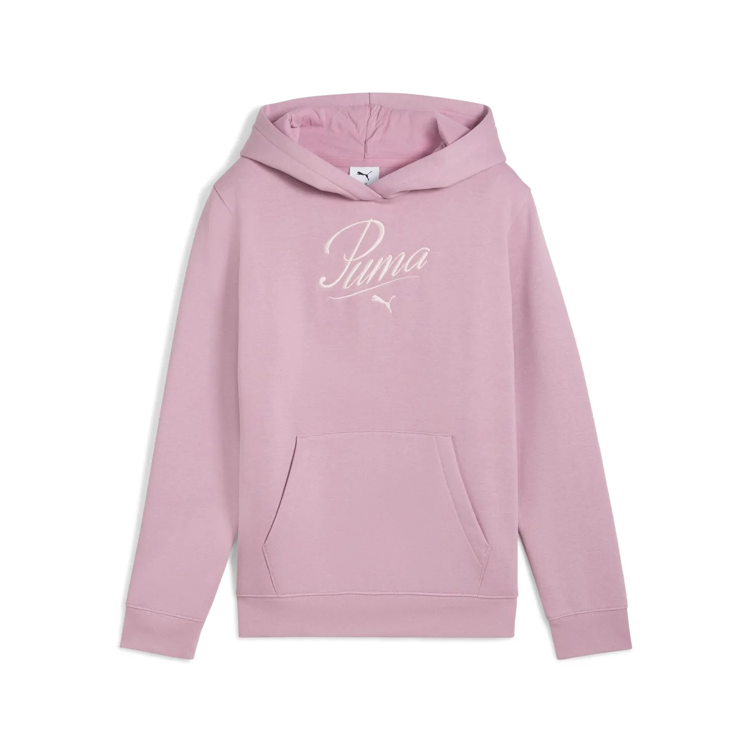 PUMA Ess Script Hoodie felpa bambina cappuccio cotone