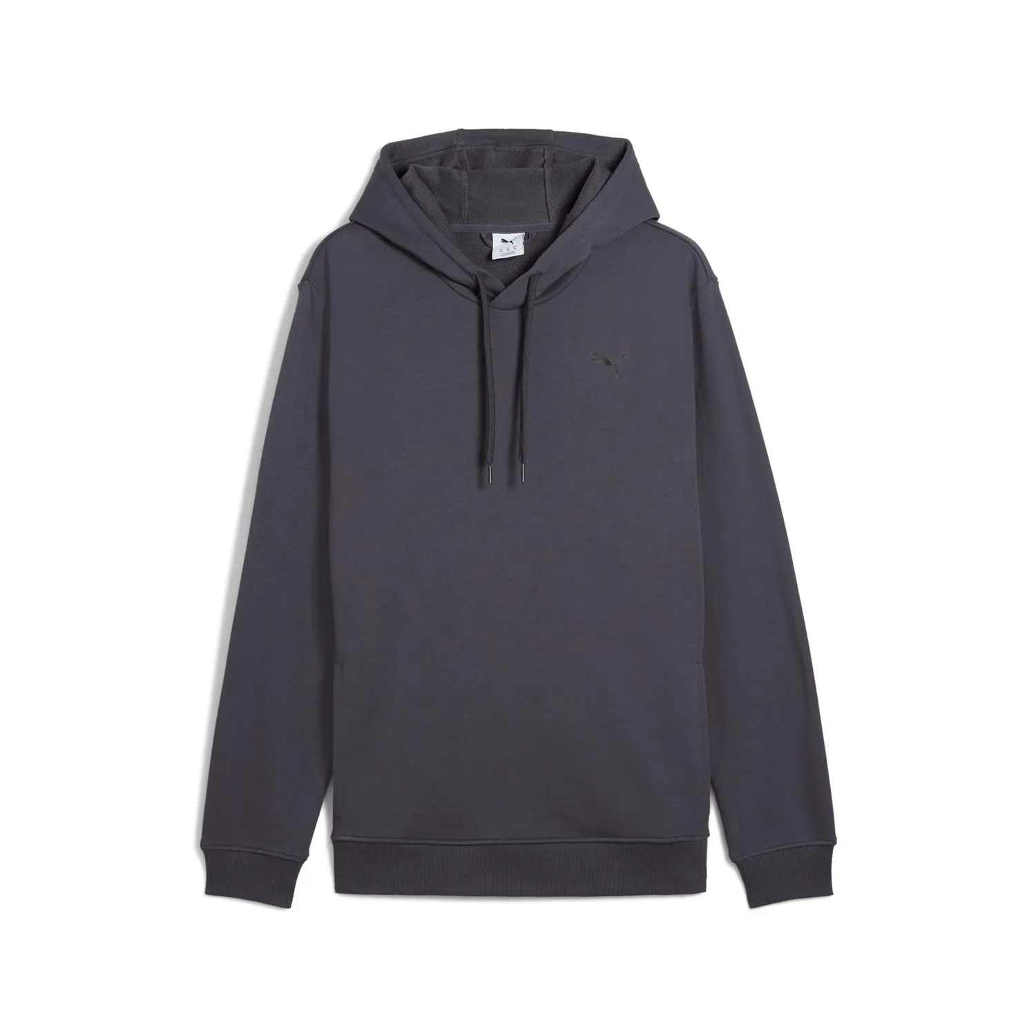 Puma Tad Essentials Felpa Cappuccio Nero French Terry