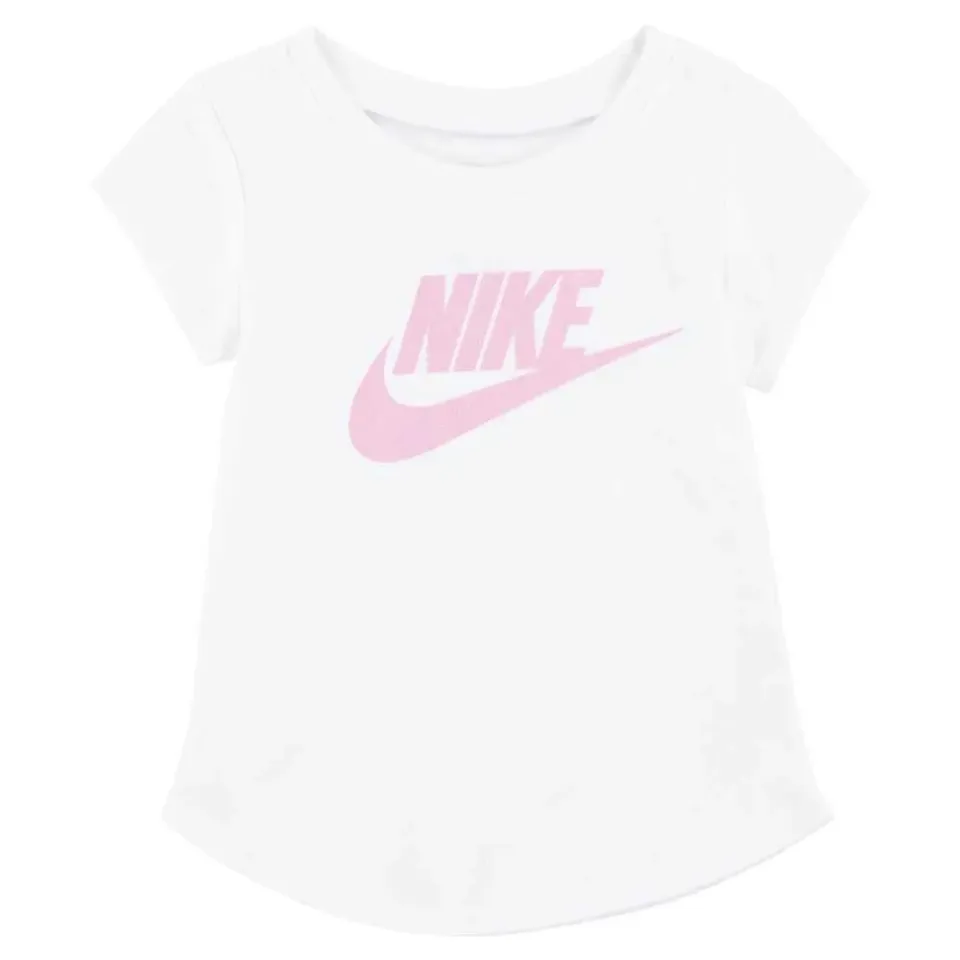 Nike Futura t-shirt bambina bianca manica corta