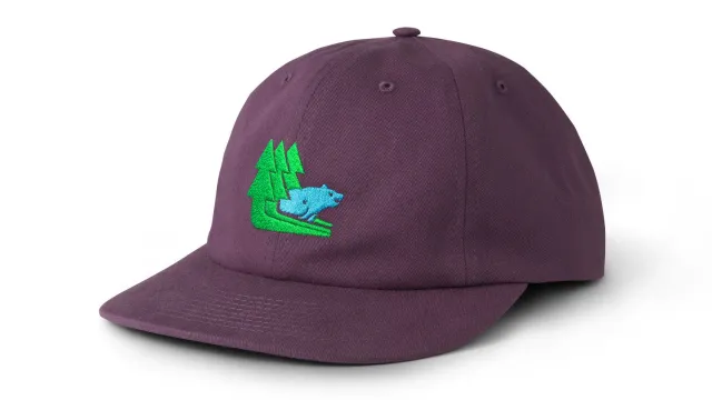 Karhu Stay Hungry cappellino viola cotone canvas