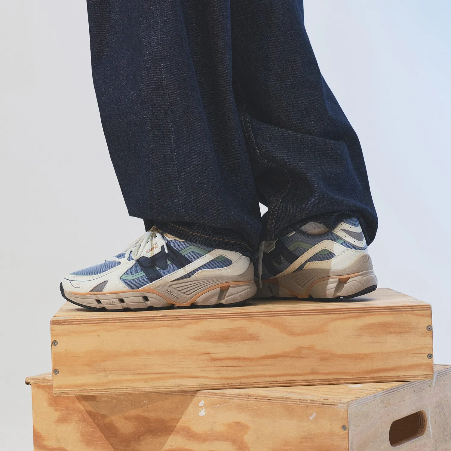 Karhu Super Fulcrum sneakers icicle blue mirage mesh