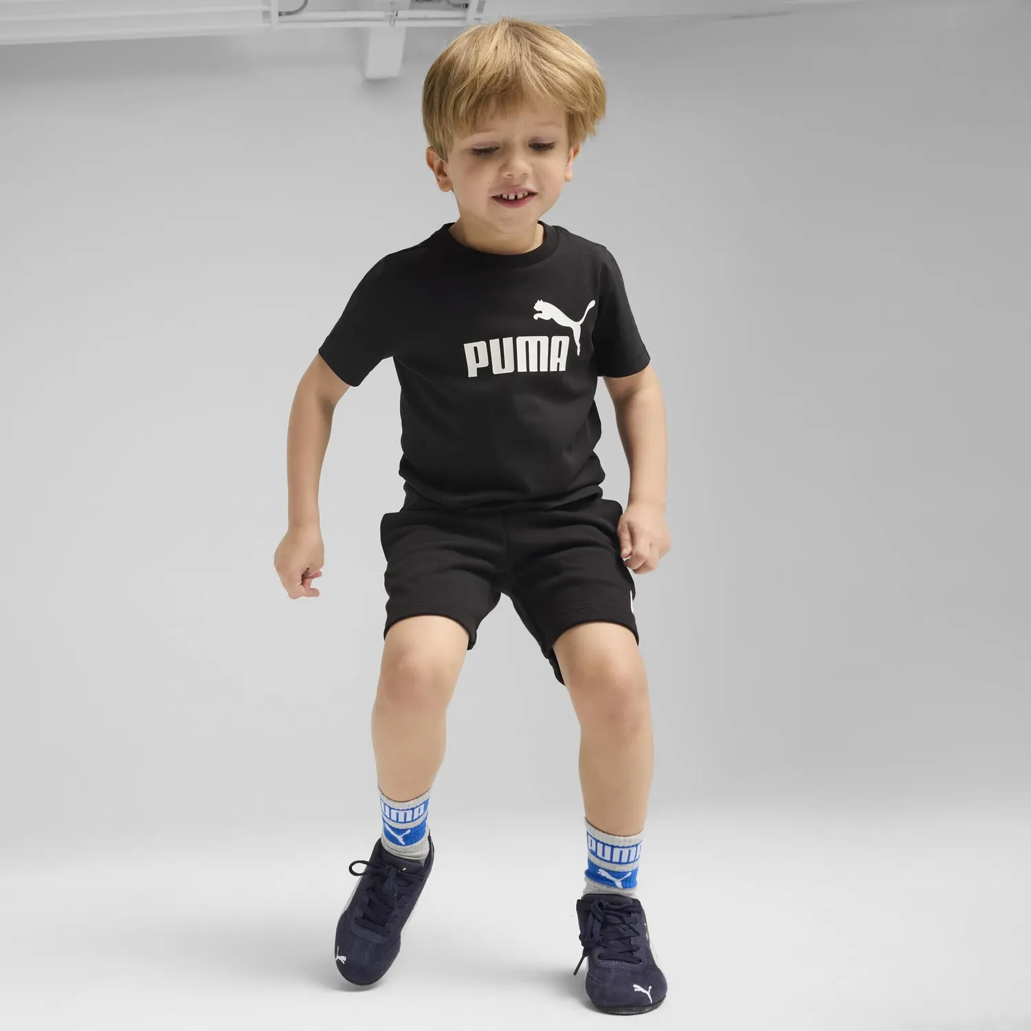 Puma Ess No.1 Logo t-shirt bambini cotone girocollo