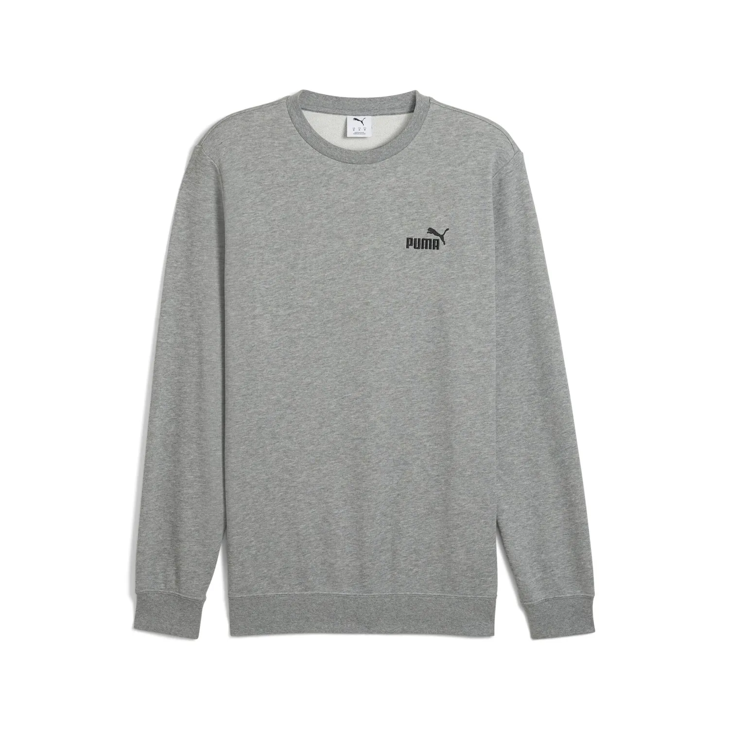 Puma Ess Small Logo Crew felpa grigia uomo taglia S