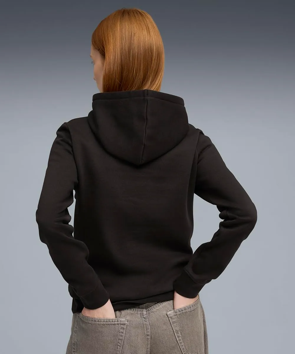 Puma ESS Metallic Hoodie felpa cappuccio oro