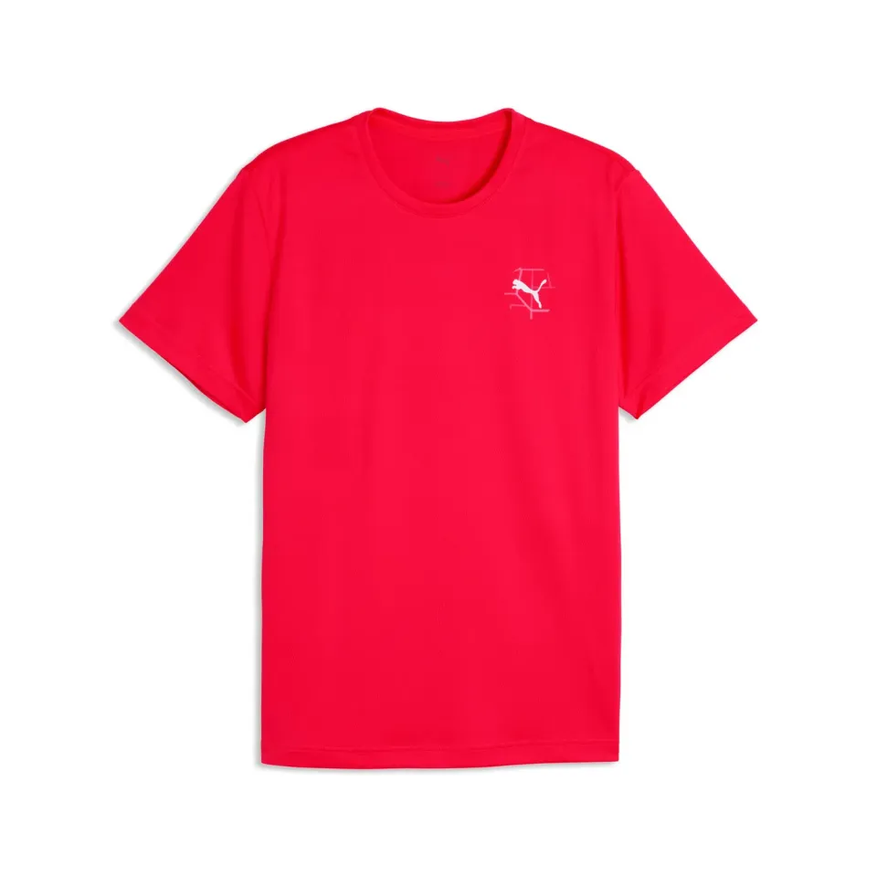 Puma Run Illustrative Graphic maglietta XS grafica