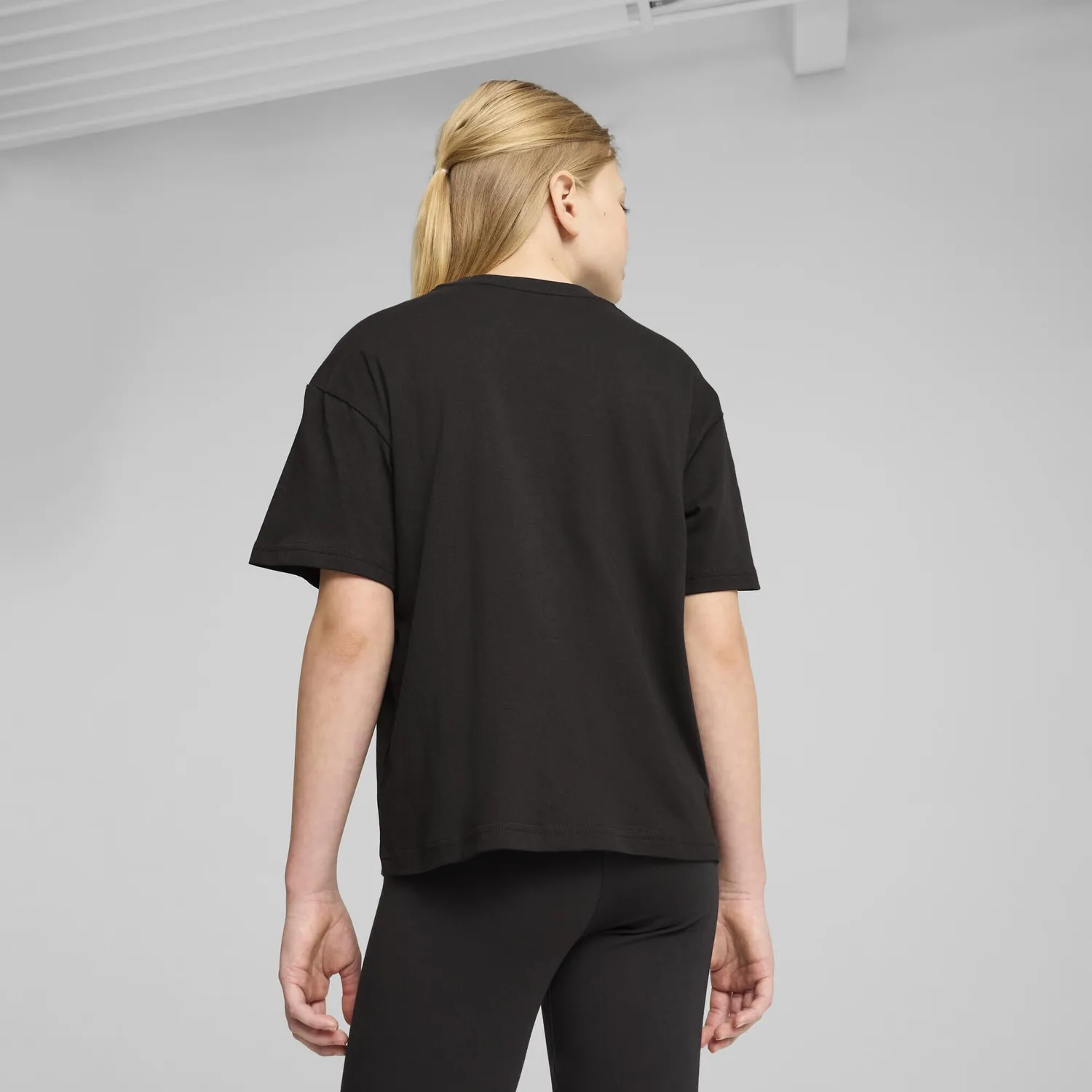 PUMA ESS Boxy Tee G maglietta bambina boxy pacco da 1