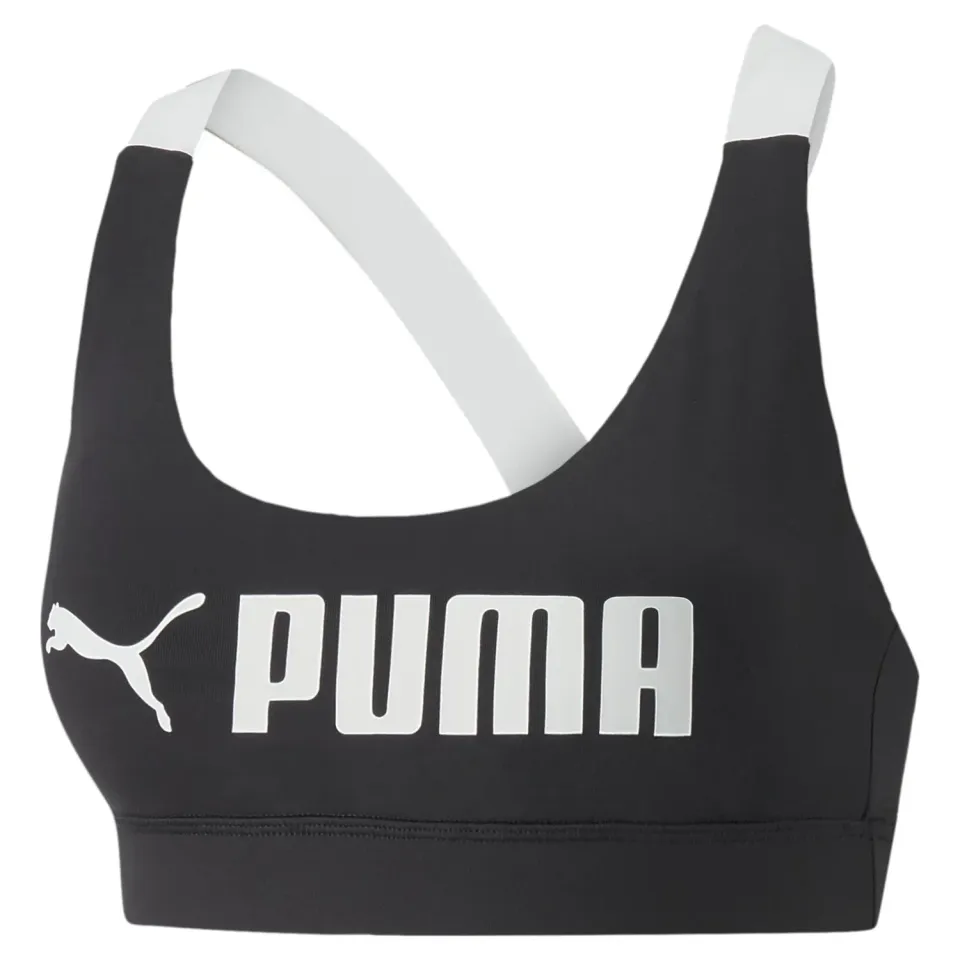 Puma Mid Impact reggiseno sportivo donna training