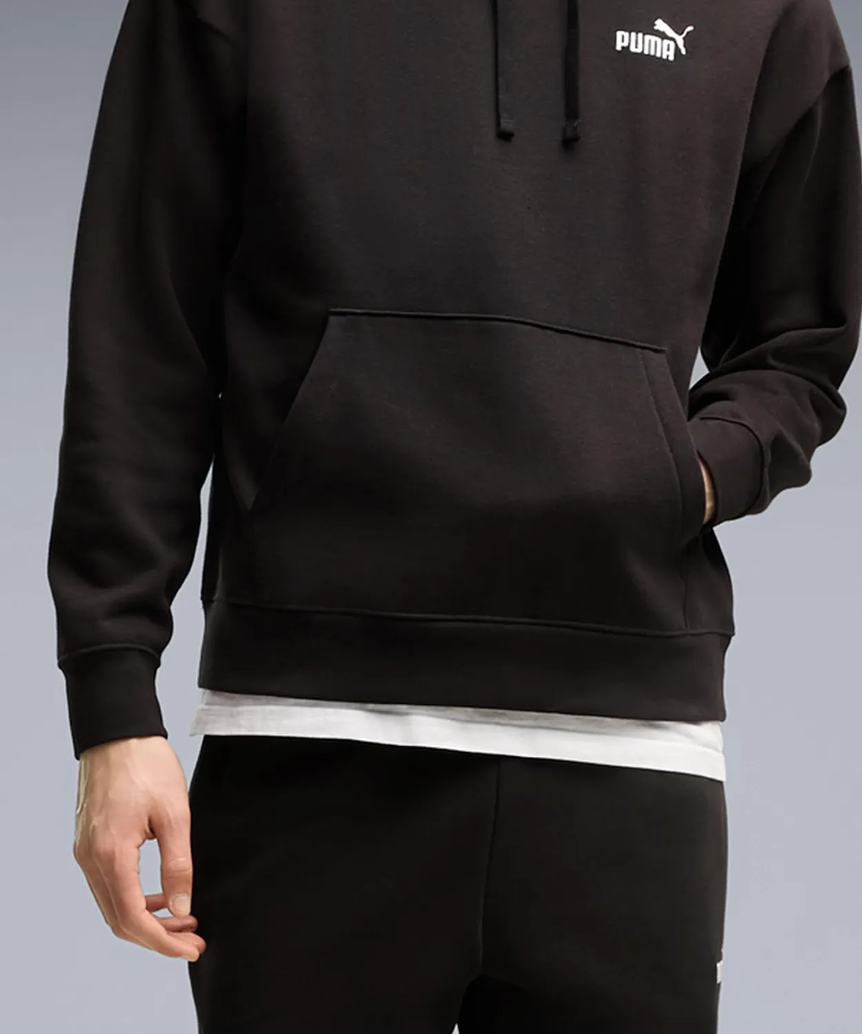 PUMA Ess Small No.1 Logo felpa cappuccio XS cotone