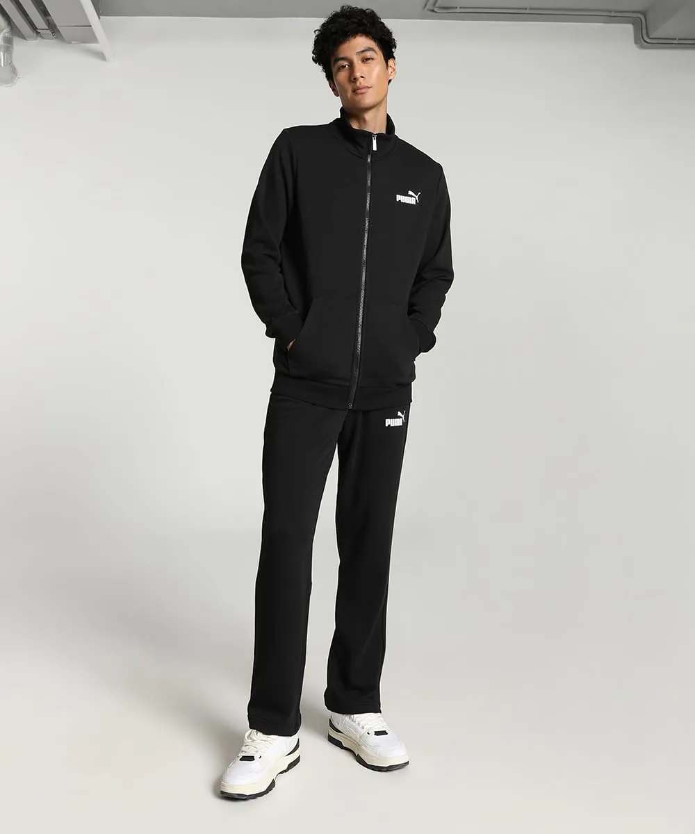 Puma Ess No.1 Logo Track giacca tuta nera unisex