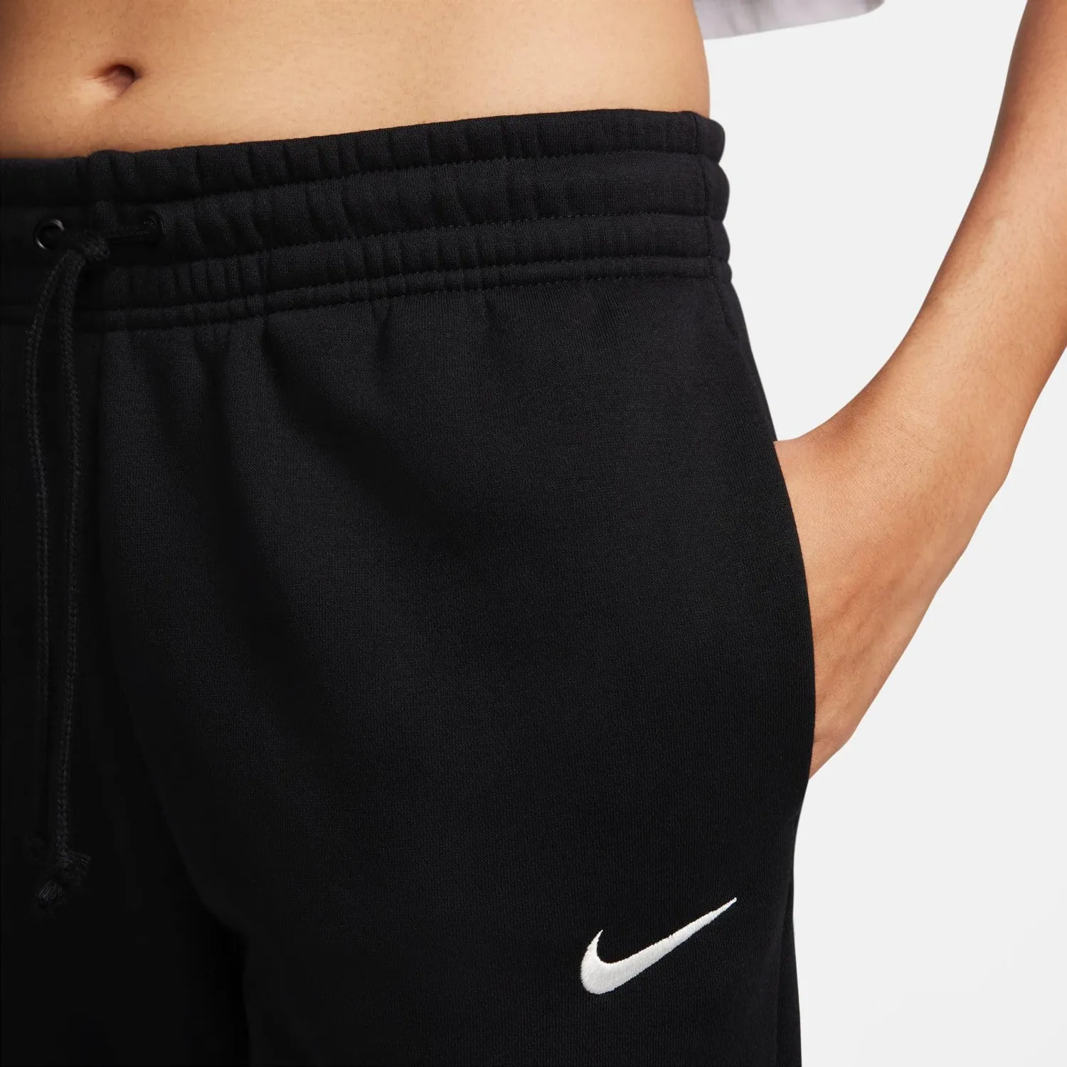 Nike Phoenix Phnx pantaloni tuta donna S neri oversize
