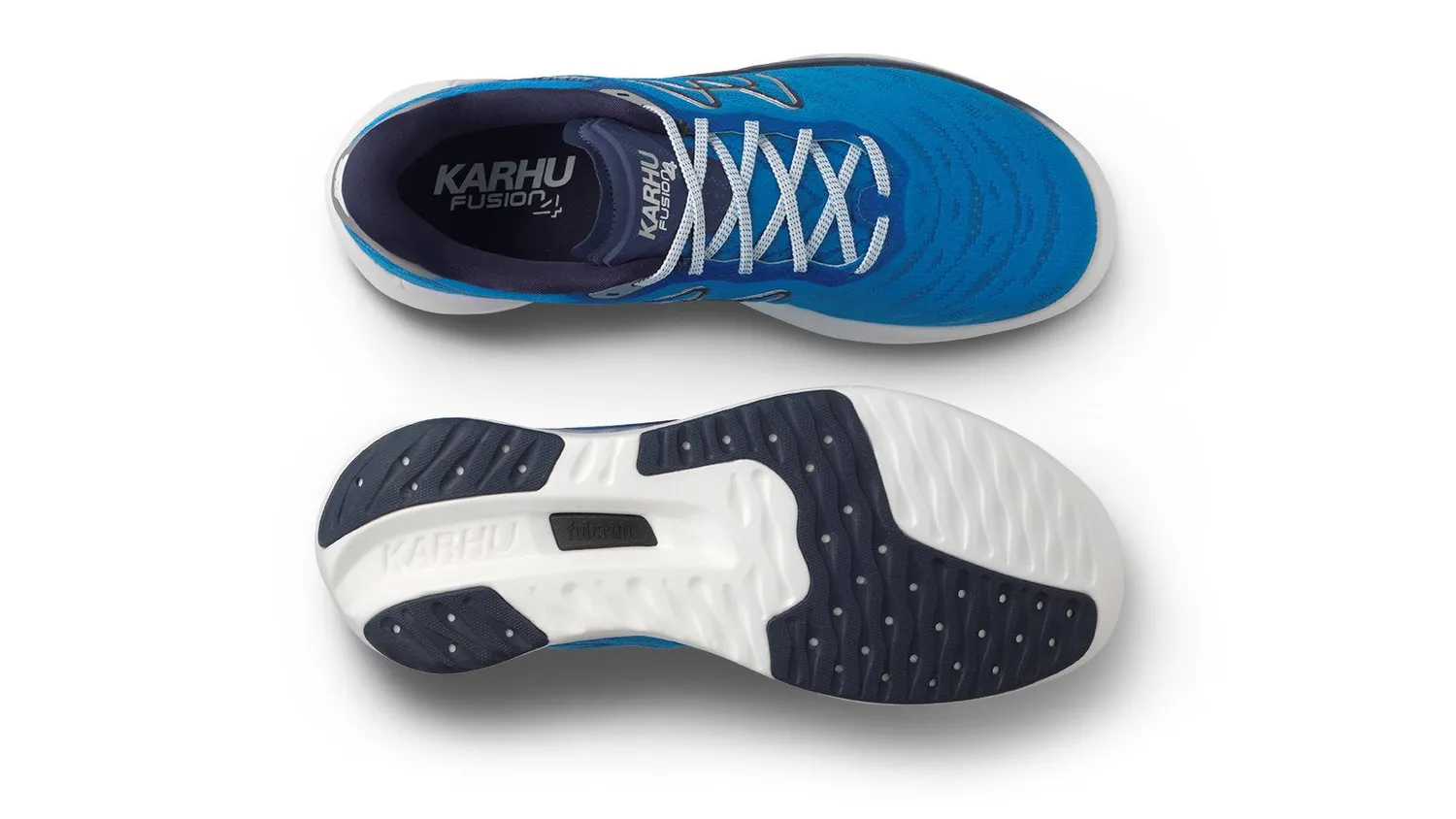 Karhu Fusion 4.0 scarpe running Ibiza Blue Mood Indigo