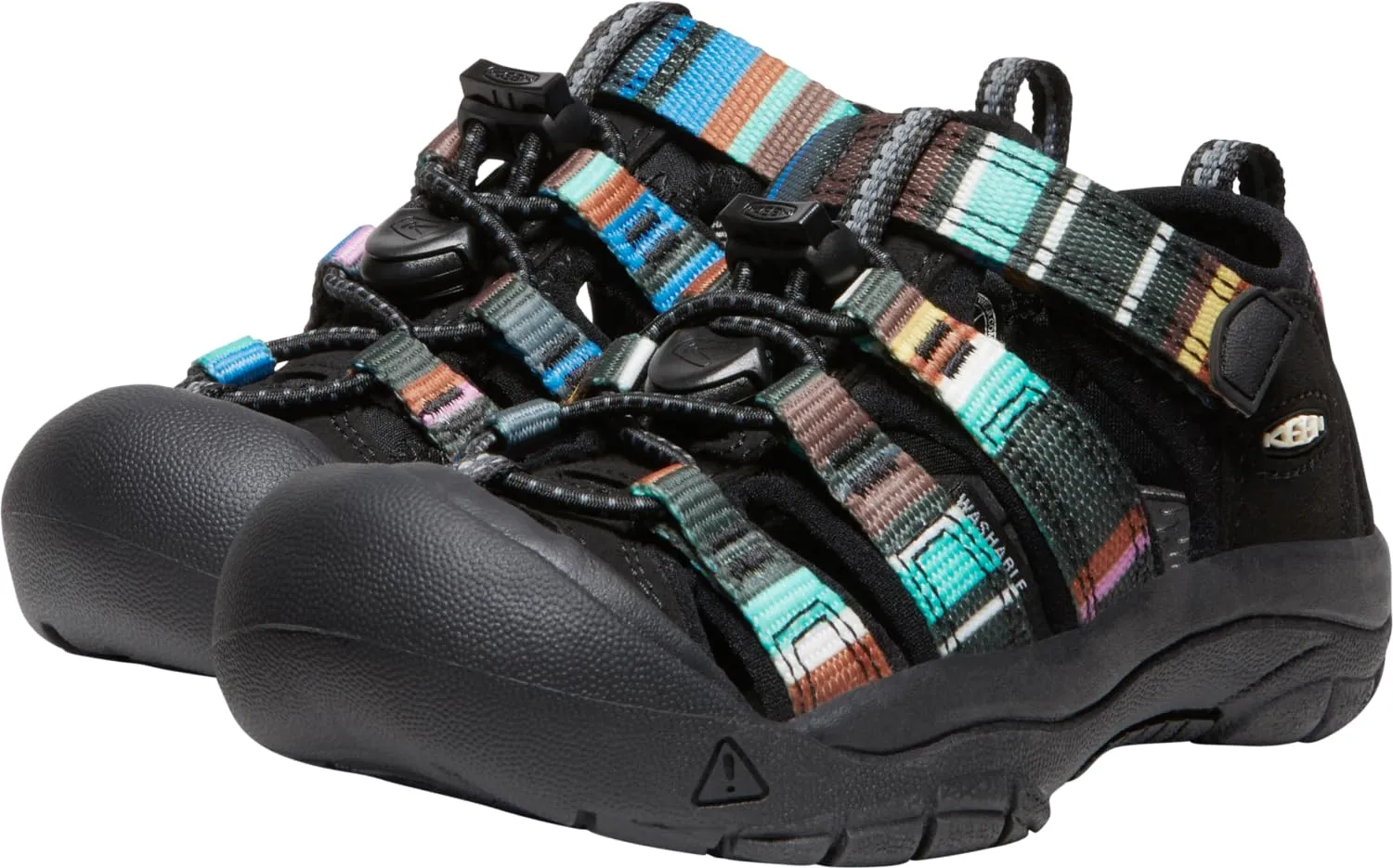 Keen Newport H2 sandali bambini Raya Black 27/28 chiusi