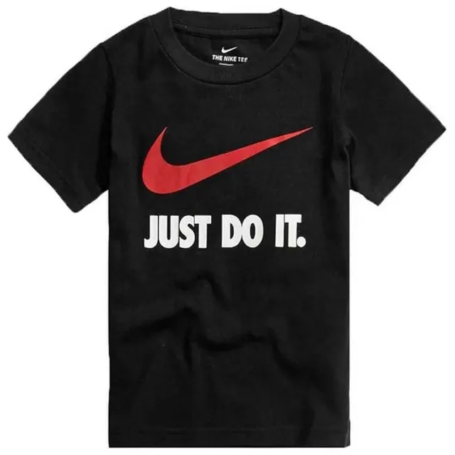 Nike B NSW Tee JDI Hybrid maglietta 4-5 anni nera