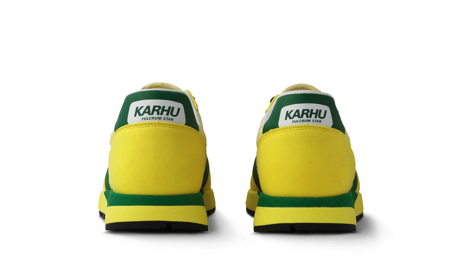 Karhu Fulcrum Star sneakers Aurora Verdant Green vegane