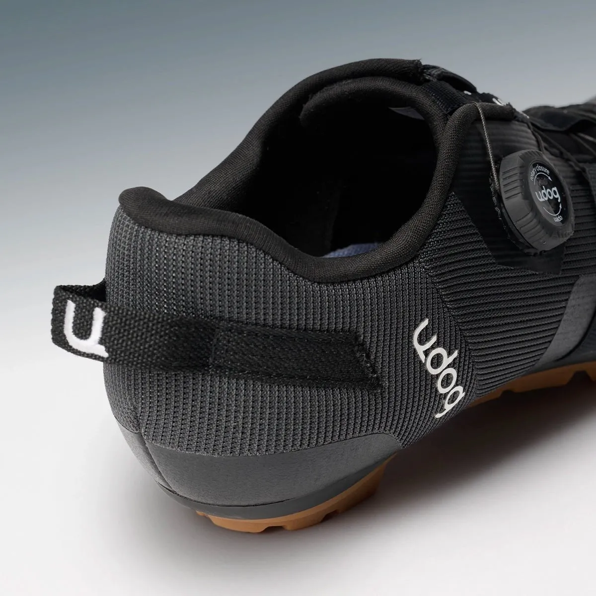 Udog Forza scarpe gravel nere SPD