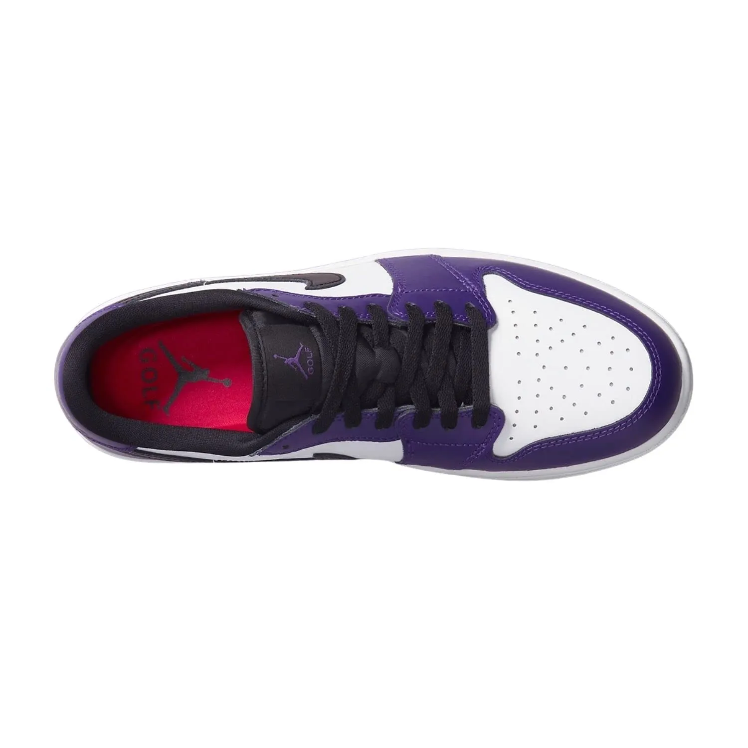 Jordan 1 Basso G scarpe golf uomo bianche