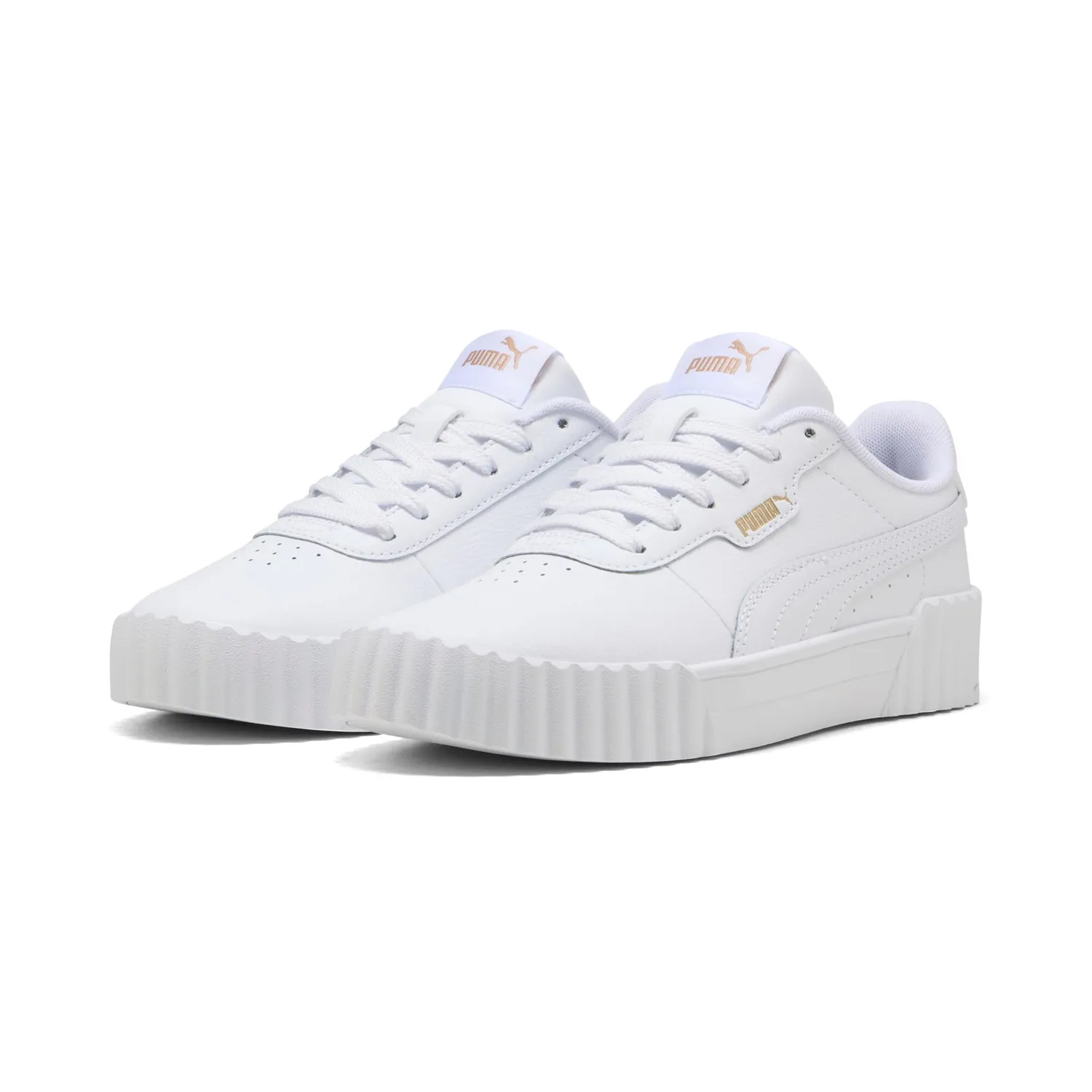 Puma Carina 2.0 Jr sneakers bambina bianche