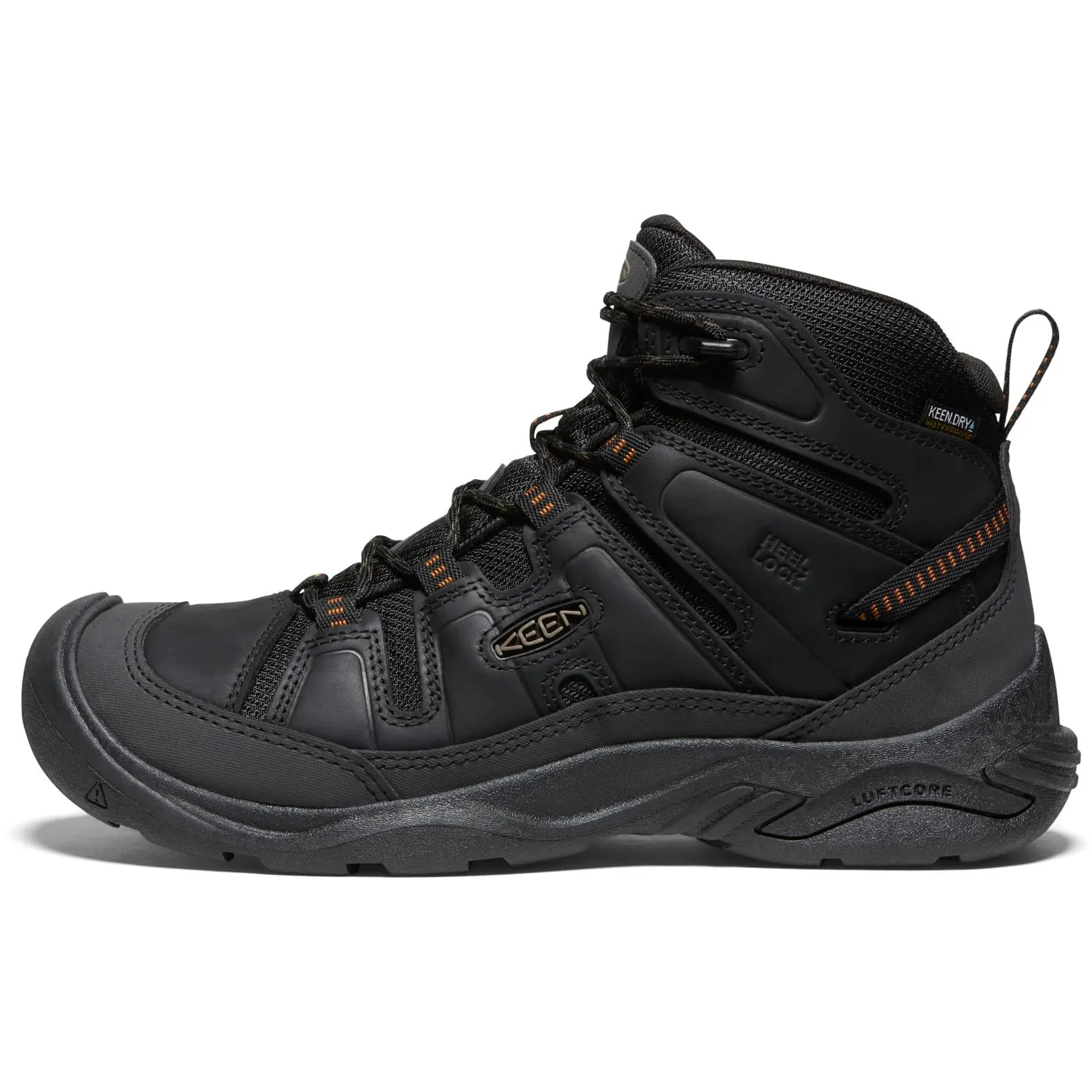 KEEN Circadia Mid Waterproof Wide scarponi Bison Brindle