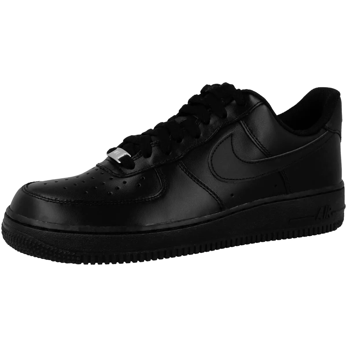 Nike Air Force 1 07 sneakers donna 35.5 nero pelle