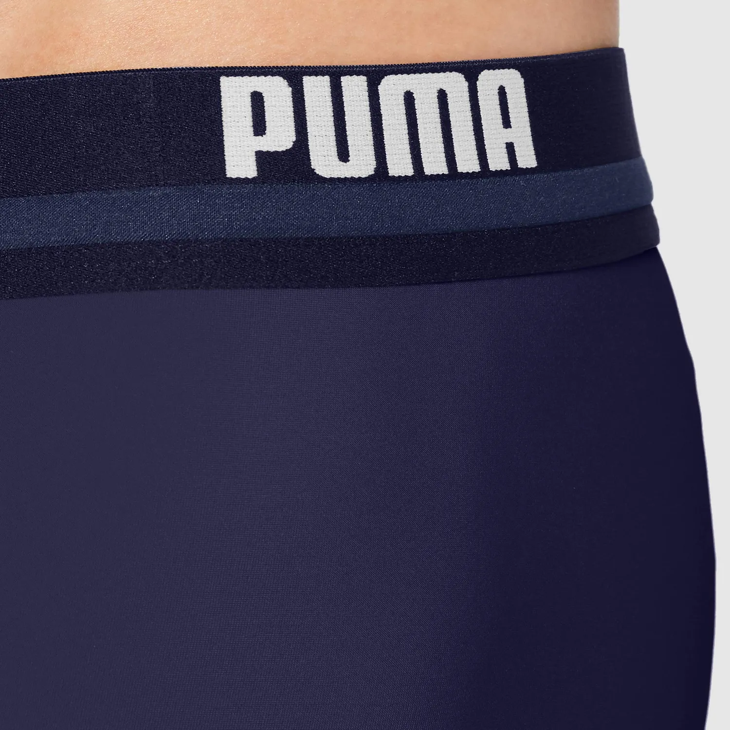 Puma Trunk Boxer costume uomo M blu resistente cloro
