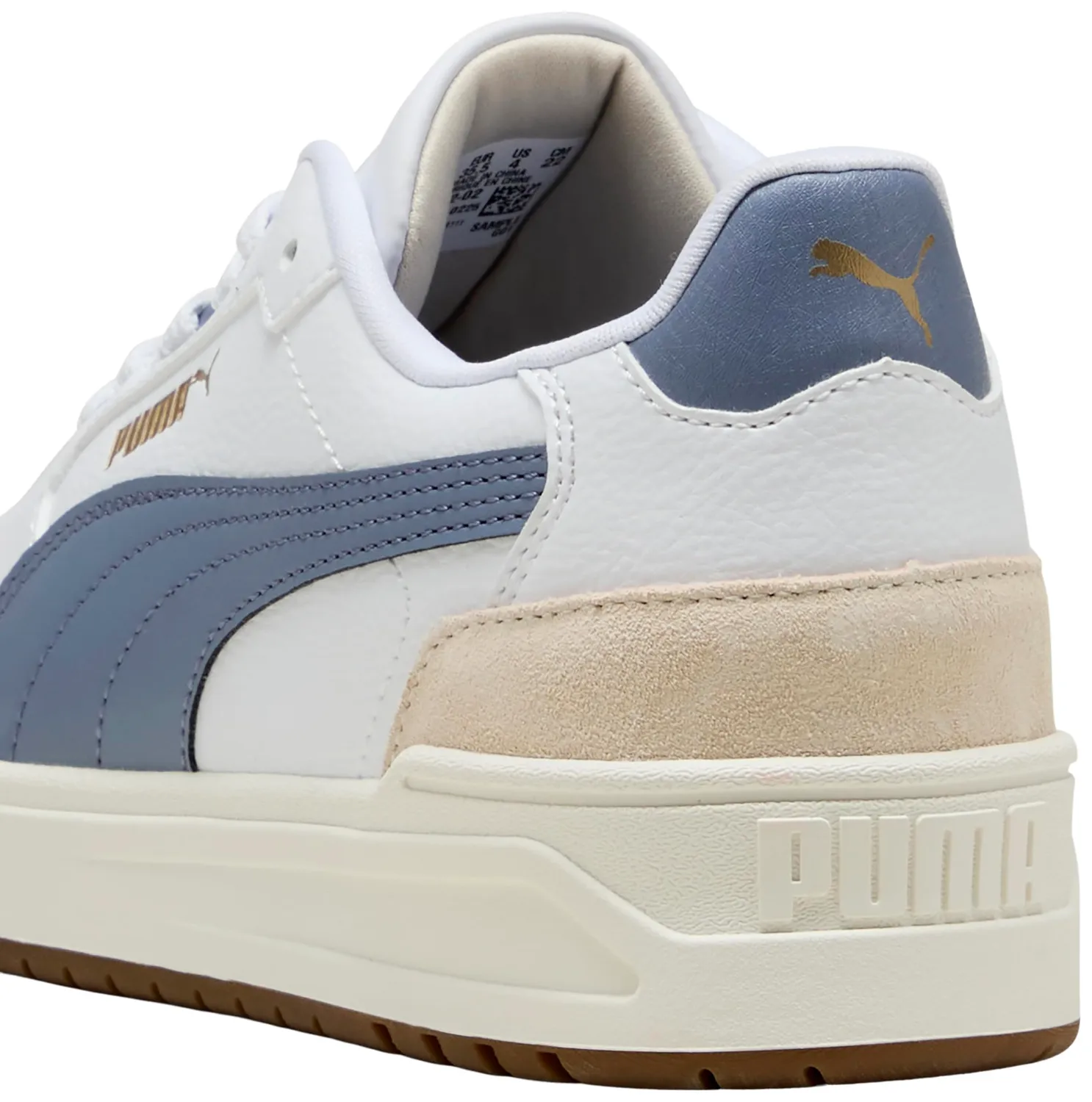 Puma Shuffle Downtown Lo OG Jr sneakers bimbo bianche