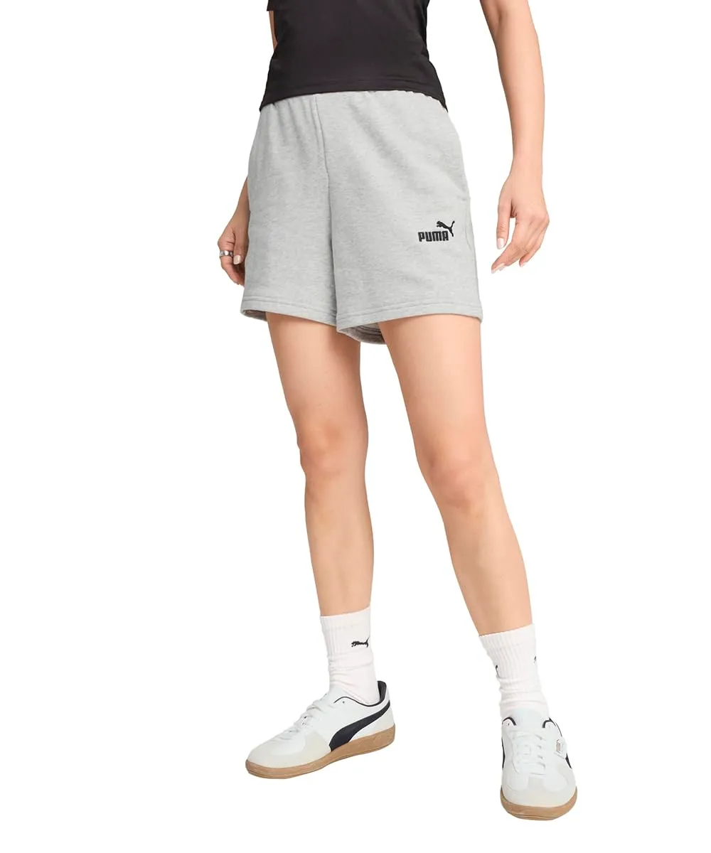 Puma Essentials N.1 5 inch shorts donna vita alta