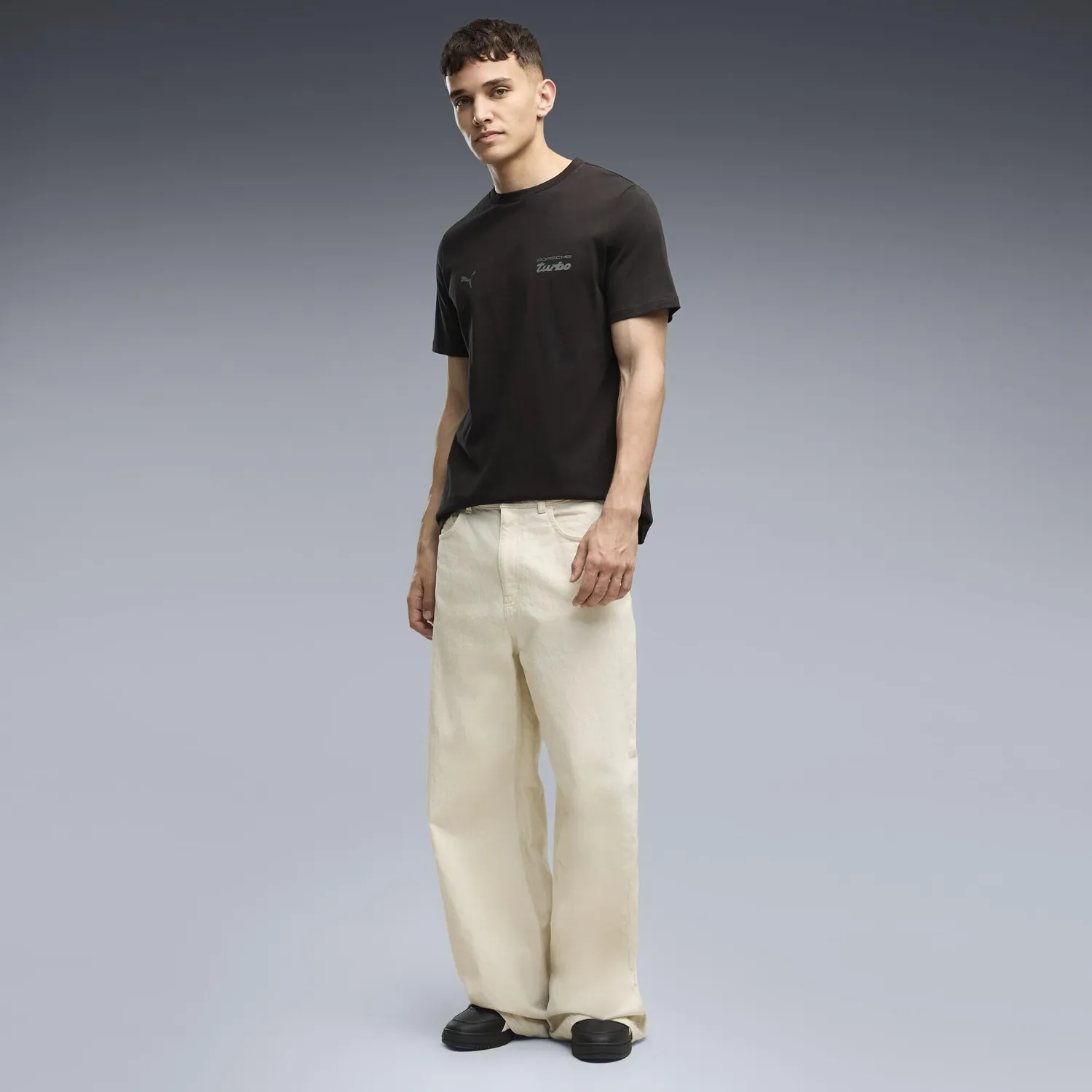 Puma PL ESS 2026 T-shirt uomo nera cotone