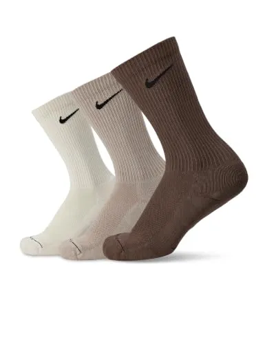 Nike Elevated Crew calzini 3 paia L marrone