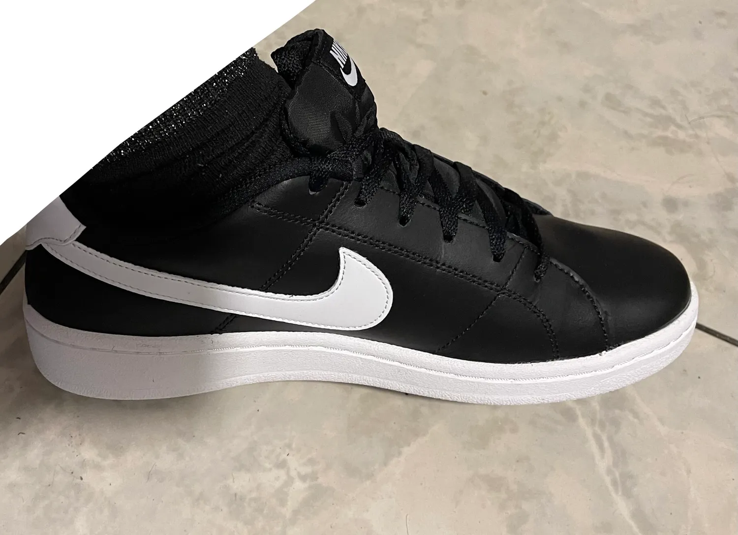 Nike Court Royale 2 scarpe tennis donna bianco nero arancione