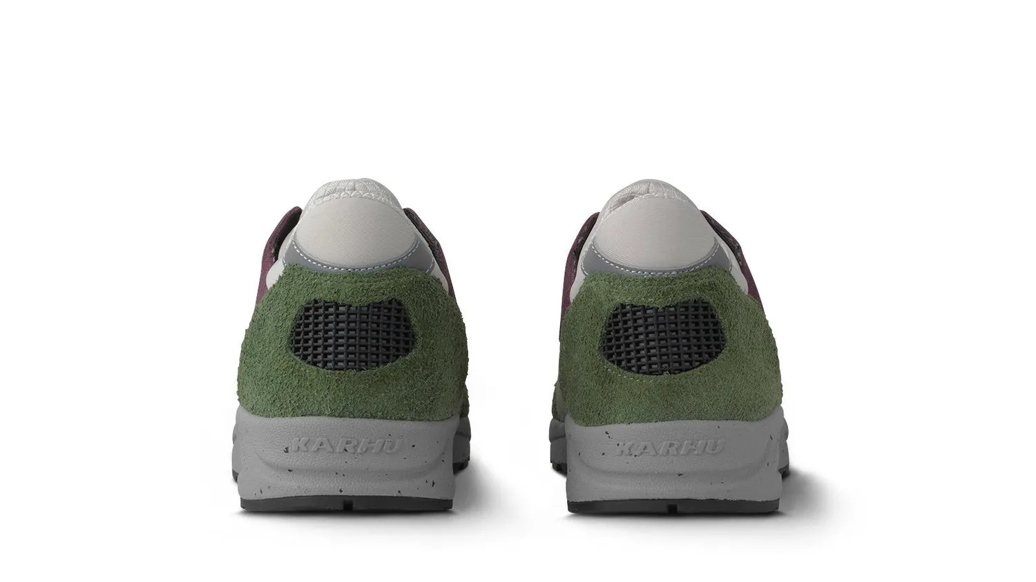 Karhu Aria 95 sneakers bronze green fig suede retro