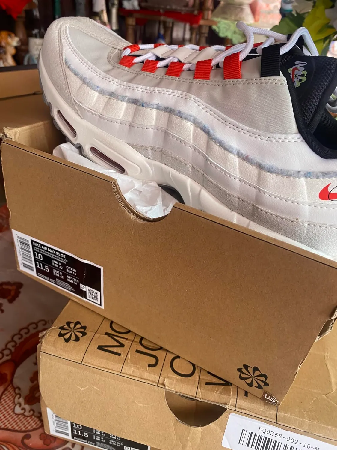 Nike Air Max 95 sneakers uomo 45 EU grigio blu