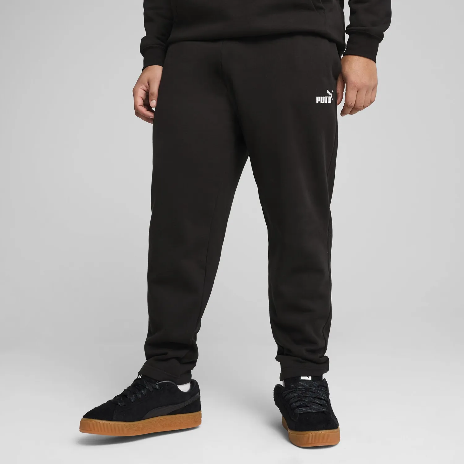 PUMA Ess No.1 Logo Sweatpants pantaloni uomo Nero tuta