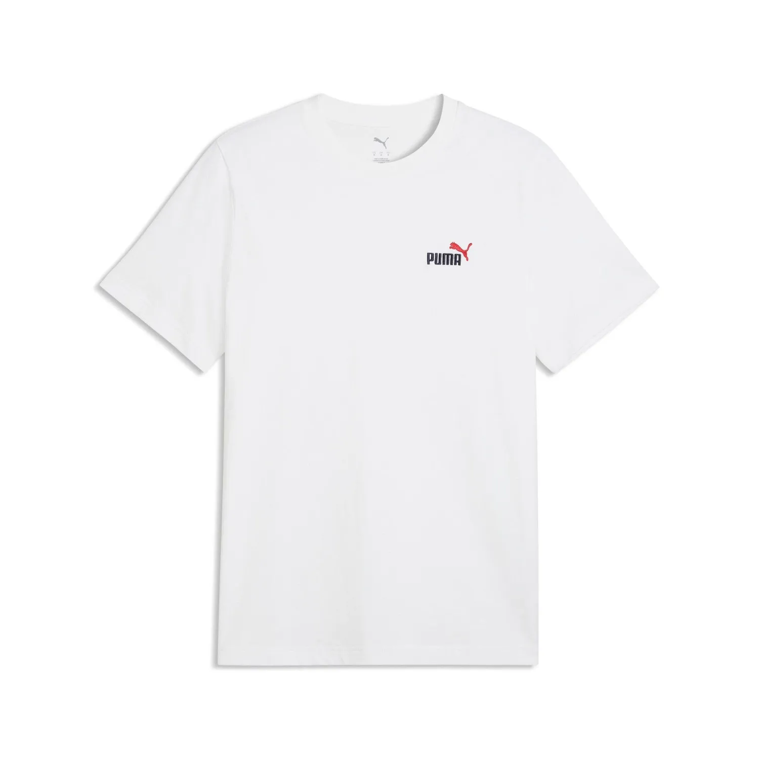 Puma Ess 2 Color Small No.1 Logo tee uomo XS Chai Latte