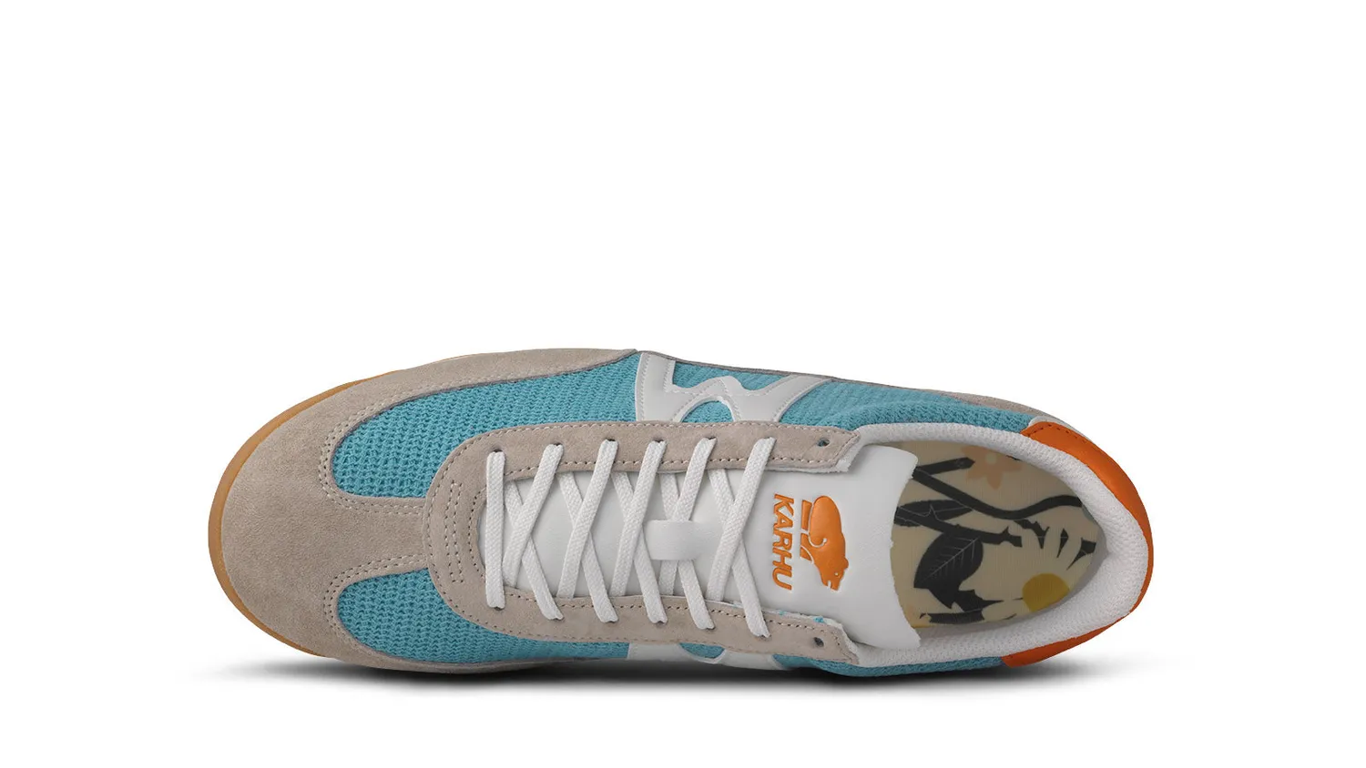 Karhu Mestari 76 sneakers Silver Lining Orange Peel cotone