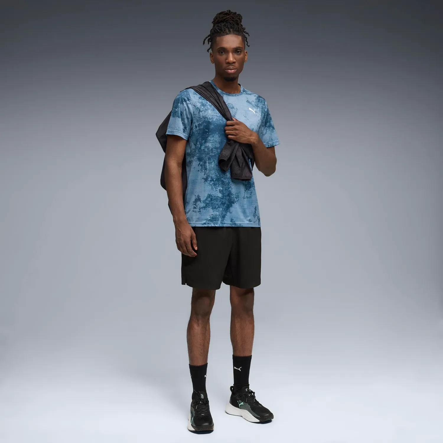 Puma Tad Foundations 7" pantaloncini con zip Puma Black