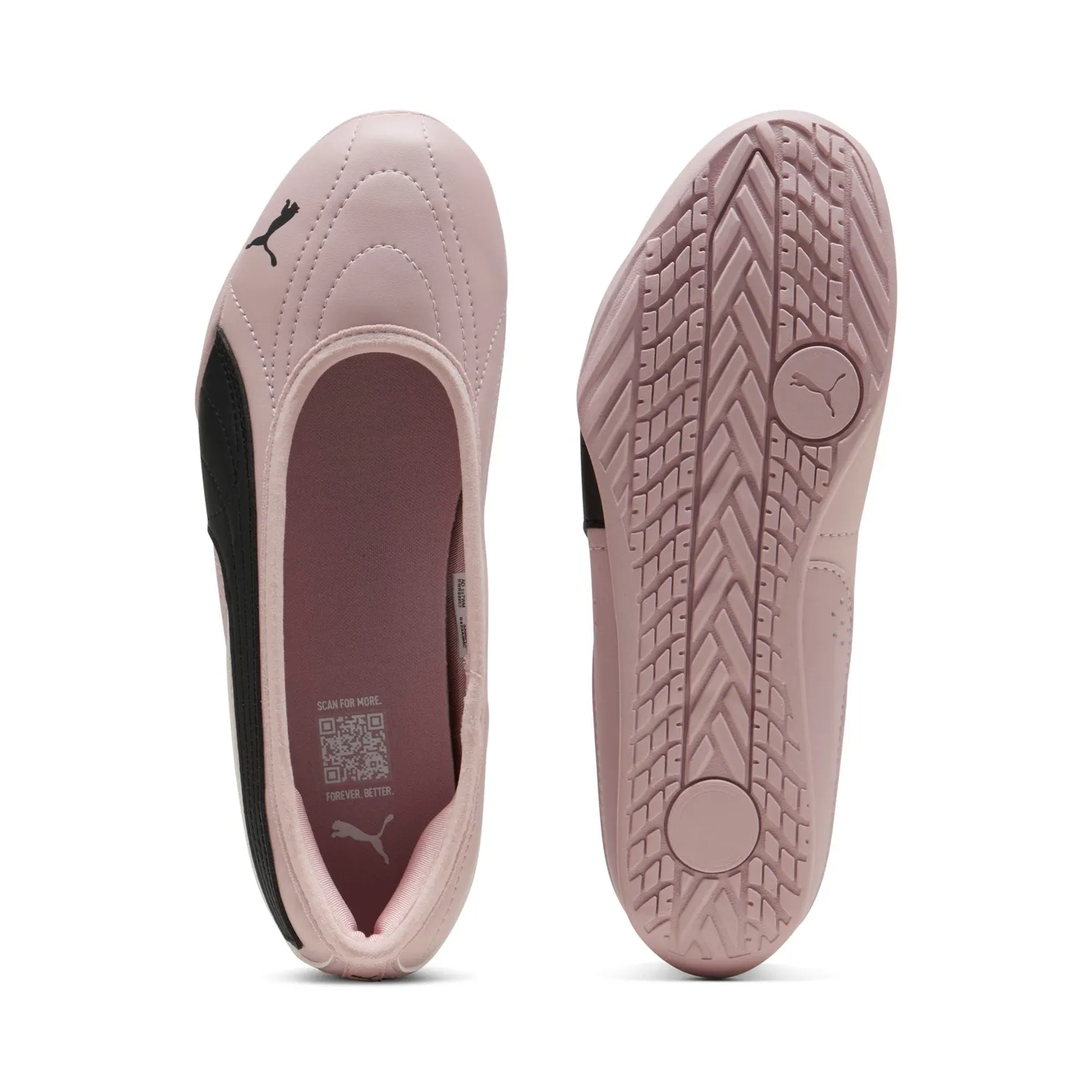 Puma Catch Soleil Ballerina donna 36 EU rosa nero