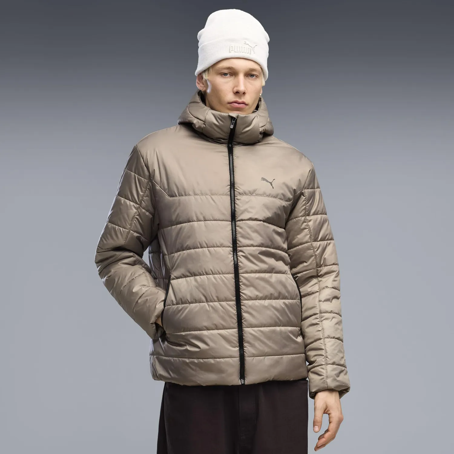 Puma Ess Hooded Padded giacca imbottita cappuccio