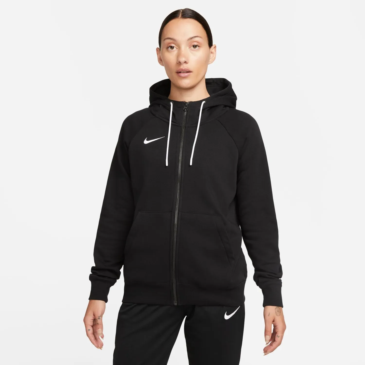 Nike Team Club 20 Full Zip felpa donna L cappuccio