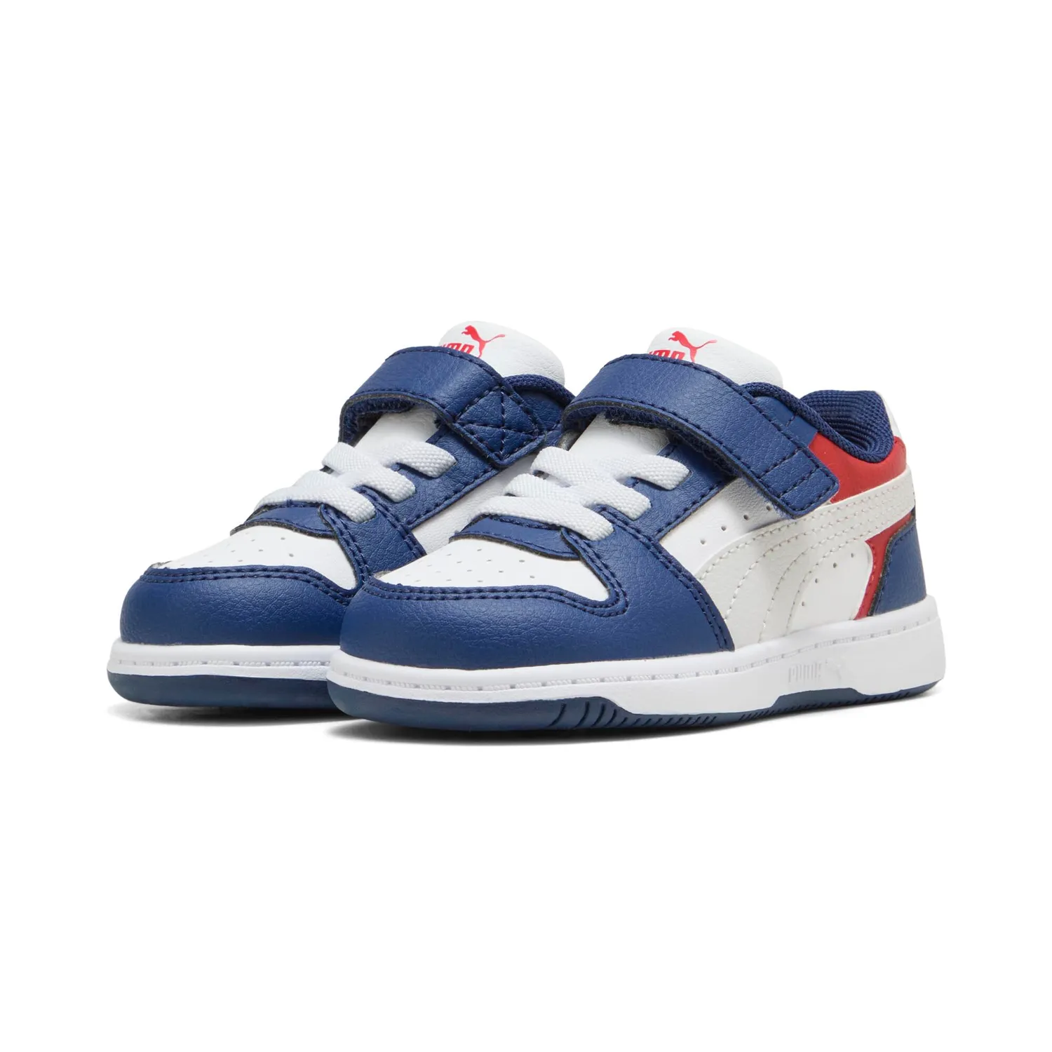 Puma Rebound Slam Lo AC Inf scarpe bimbo strappo